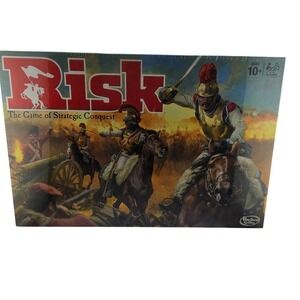 Risk The Game of Strategic Conquest Hasbro Board Game Ages 10+‎ New Sealed